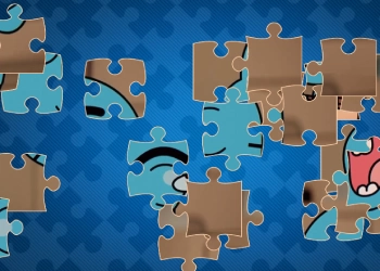 Զարմանալի World Of Gumball Puzzle խաղի սքրինշոթ