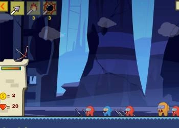 Ndër Si: Mbrojtja E Kështjellës Nga Zombitë pamje nga ekrani i lojës