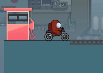 Велосипедная Гонка Среди Нас скриншот игры