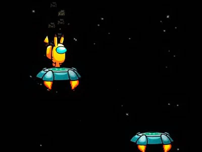 Among Us Space Run screenshot del gioco