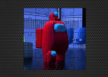 កាត្រៃរូបរបស់តួអង្គ AmongUs រូបថតអេក្រង់ហ្គេម