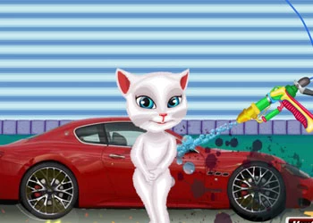 Анджела Почистване На Автомобили екранна снимка на играта
