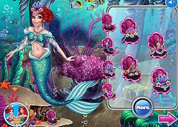 Ariel Princess Vs Mermaid ພາບຫນ້າຈໍເກມ