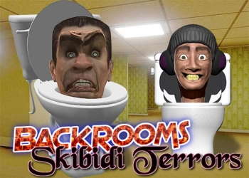 Terrores Skibidi Nos Bastidores captura de tela do jogo