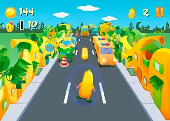 바나나 달리기 게임 스크린샷