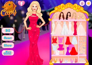 Barbie Party Diva snímek obrazovky hry