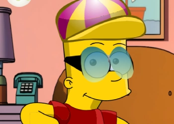 Барт Симпсон Одевается скриншот игры