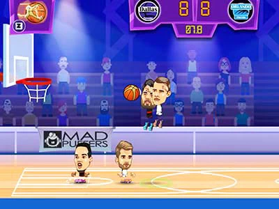 Basketball Legends 2020 skærmbillede af spillet