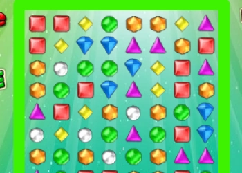 Bejeweled Ninja Turtles skærmbillede af spillet