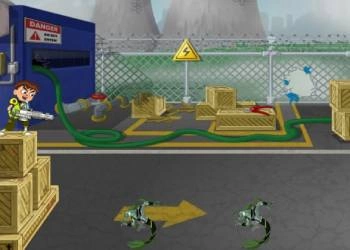 Ben 10: Obrona Bazy zrzut ekranu gry