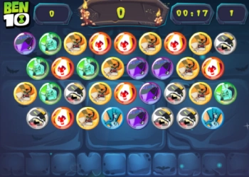 Ben 10 Atirador De Bolhas De Halloween captura de tela do jogo