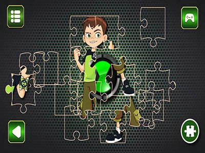 Ben 10 Puzzle Challenge captură de ecran a jocului