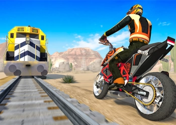 Bicicleta Vs. Tren captura de pantalla del juego