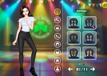 កន្រ្តកសម្តែង Black Pink សំរាប់ថ្ងៃសន្តិសុខ St. Patrick's រូបថតអេក្រង់ហ្គេម