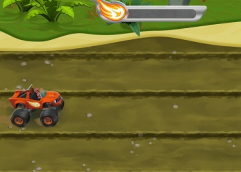 Blaze And The Monster: Race To The Rescue game screenshot