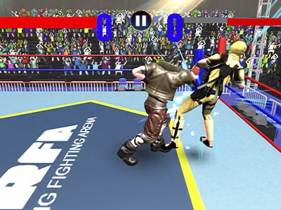 Jogos De Luta Livre Do Body Builder Ring Fighting Club captura de tela do jogo