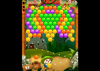 Bubble Pop Adventures skærmbillede af spillet