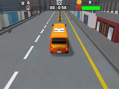 Buszparkoló 3D játék képernyőképe