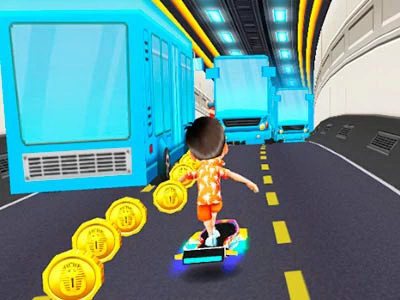 Bus & Subway Runner game screenshot