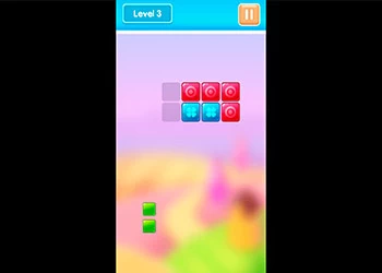 Bonbonové Bloky snímek obrazovky hry