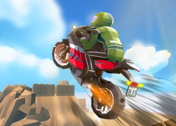 Kreskówka Moto Stunt zrzut ekranu gry