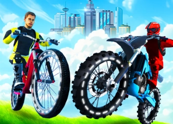 Campeão De Corridas De Bicicleta Urbana captura de tela do jogo