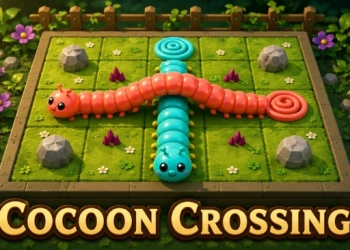 Cocoon Crossing game screenshot