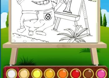 Pintar un Minion - Juego de pintar para niños - Juegos online 