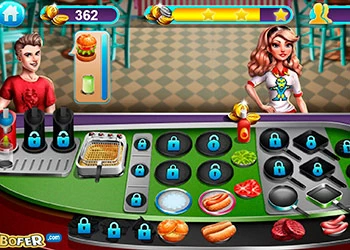 Kochszene Spiel-Screenshot