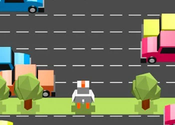 Crossy Road Online schermafbeelding van het spel