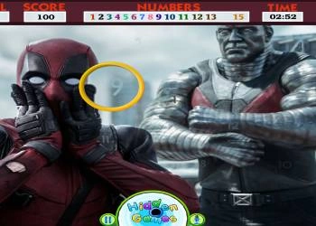 Deadpool 2 Hidden Numbers game screenshot
