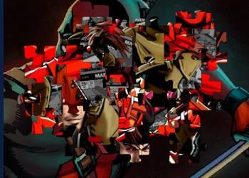 Deadpool Figurer Puslespil skærmbillede af spillet
