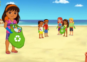 Tesoro Mágico De La Sirena De Dora Y Sus Amigos captura de pantalla del juego