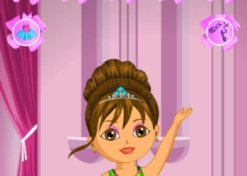 Dora Balerin Giydirme oyun ekran görüntüsü