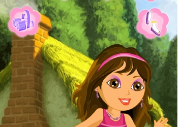 Dora În Grădină captură de ecran a jocului