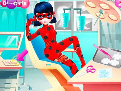 Dotted-Girl Ambulance For Superhero στιγμιότυπο οθόνης παιχνιδιού