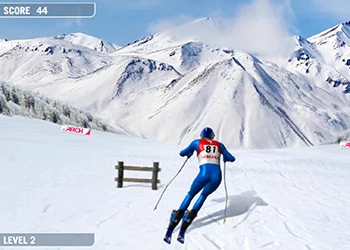 Ski Menuruni Bukit tangkapan layar permainan