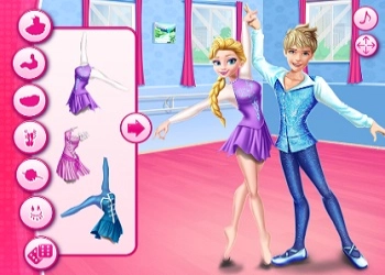 Elsa And Jack Ice Ballet game screenshot