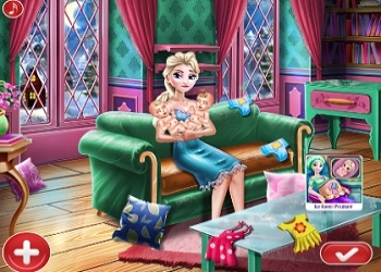 Elsa Family Christmas game screenshot