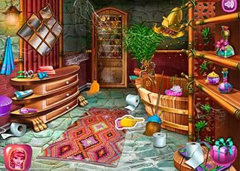 Limpieza De La Casa De Hadas captura de pantalla del juego