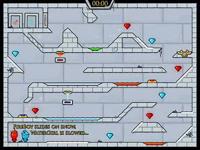 Fireboy & Watergirl 3 captura de tela do jogo