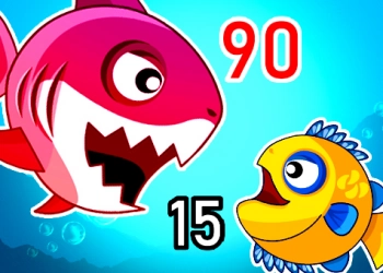 Vissen Eten Wordt Groot schermafbeelding van het spel