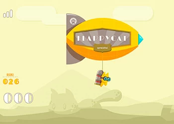 Flappy Kot zrzut ekranu gry