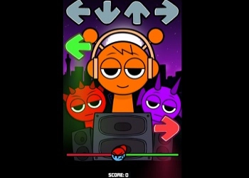 Páteční noc Sprunki snímek obrazovky hry