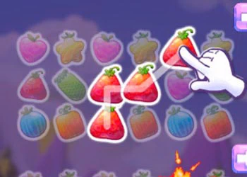 Frenesi De Esmagamento De Frutas captura de tela do jogo