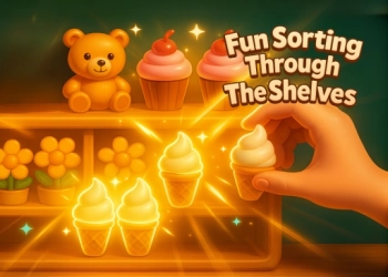 Διασκέδαση Ψάχνοντας Στα Ράφια στιγμιότυπο οθόνης παιχνιδιού