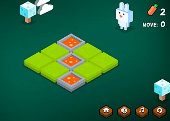 Grappige Bunny Logica schermafbeelding van het spel