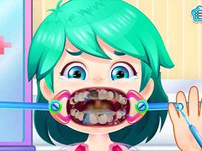 Cirurgia De Dentista Engraçada captura de tela do jogo