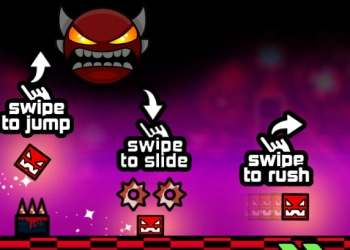 Baño De Sangre De Geometry Dash captura de pantalla del juego