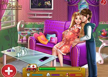 Goldie Princess Mami Naștere captură de ecran a jocului
